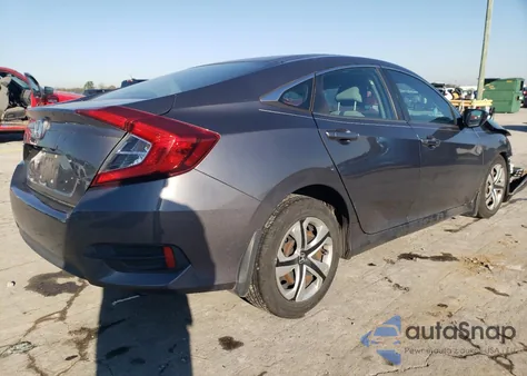 2018 Honda Civic Lx z USA, uszkodzony, nr VIN 2HGFC2F53JH509093